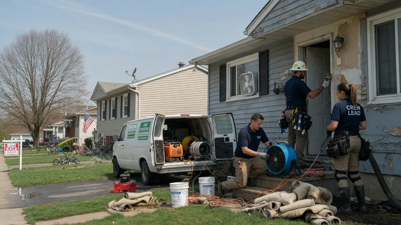 Flood Cleanup in Menomonie, WI near me